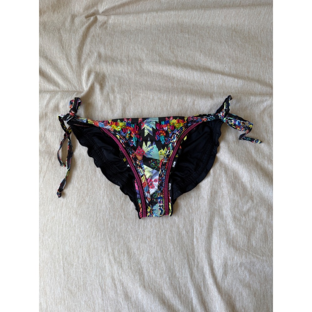 agua bendita b. mandala v.b. bikini bottom abstract geometric, women size large